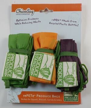 COPY - ChicoBag, rePETe Produce Bag, Optimal Freshness & Storage Produce Stand